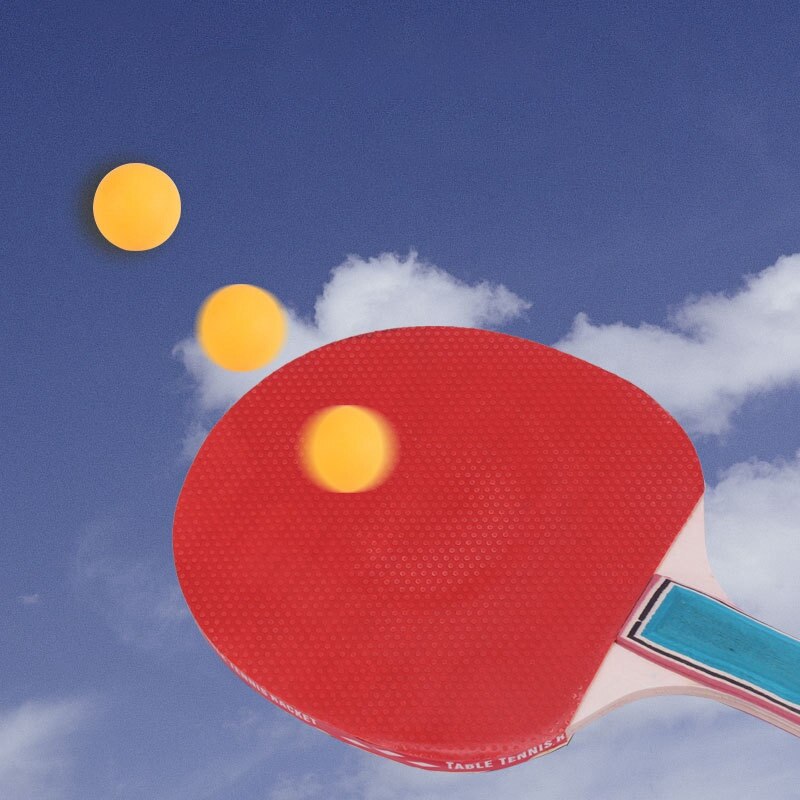 Ping Pong Paddles Wood Rubber Table Tennis Racket Enhance Your Game Pingpong Paddles Game Accessories