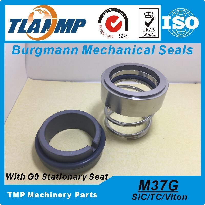 M37g-28 m37g/28 burmannin mekaanisten tiivisteiden (materiaali: sic/tc/vit) vaihto  g9 sic (piikarbidi) istukkaan , m37g/28-g9