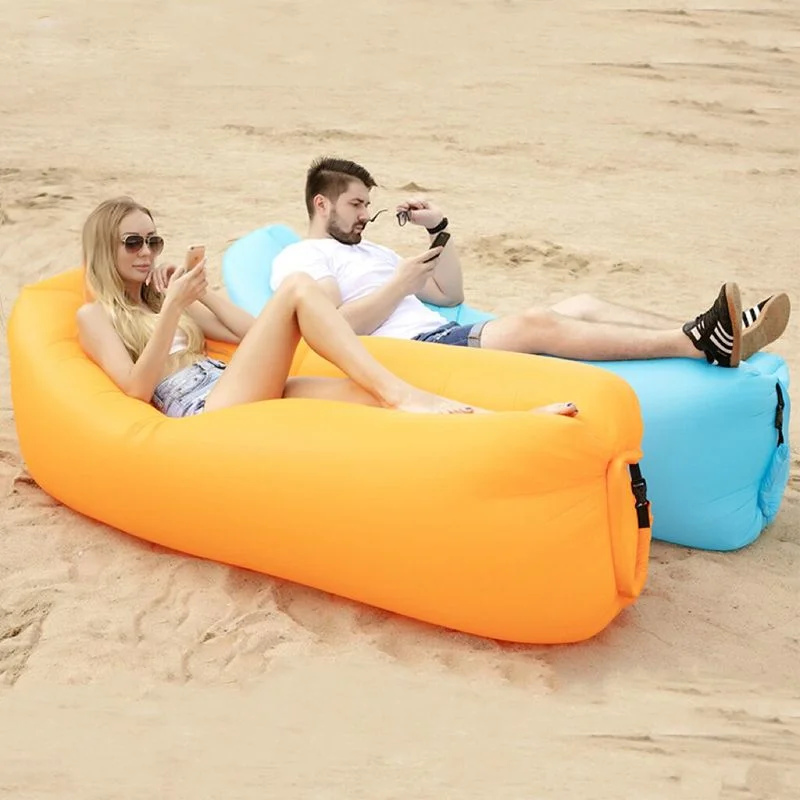 Tragbares faltbares aufblasbares Schlafsofa für Camping, Terrassenmöbel, draussen-einstellen, Strandbetten, Entspannen Sie sich-Picknick, Einzelcouch