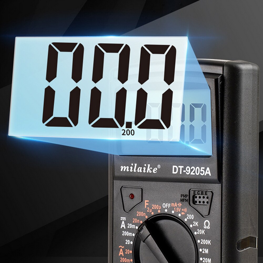 9205a digitale display multifunctionele multimeter elektrische test digitale display multifunctionele hoge precisie benodigdheden