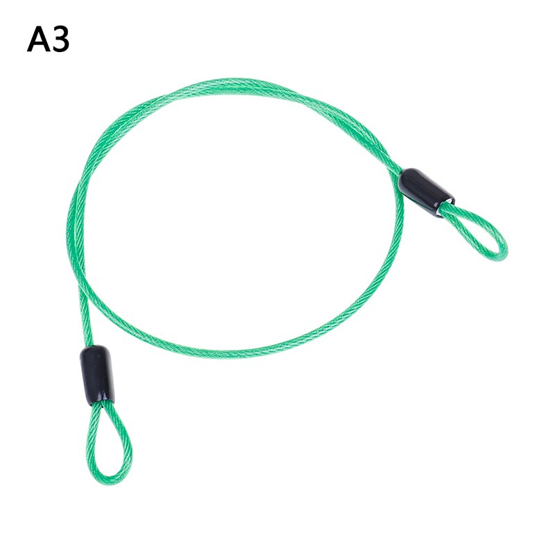 Safety Cable Steel Wire Rope 50cm For Outdoor Sports Bike Lock Bicycle Cycling Scooter Guard Security Luggage