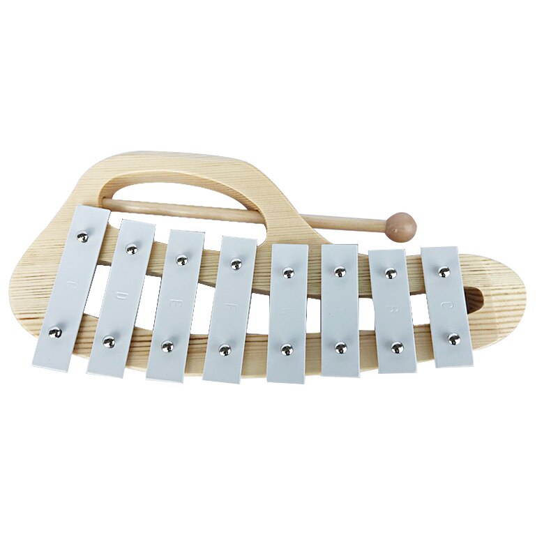 Tre xylofon tidlig barndom musikkinstrument baby musikalsk lærehjelp barn barn leker 8 toner nyeste