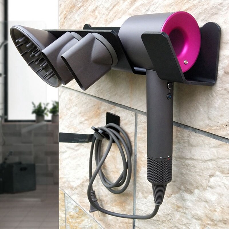 Voor Dyson Supersonic Föhn Houder Badkamer Organizer Shelf Voor Wall Mount Badkamer Hardware Accessoires