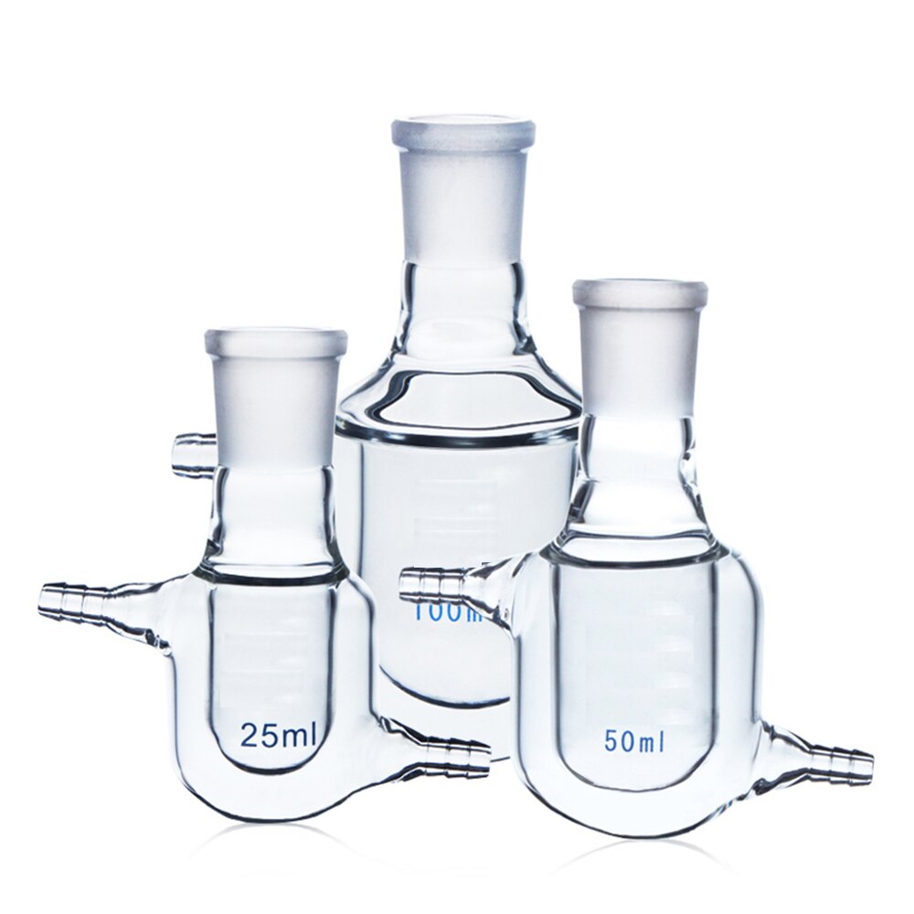 Botella de vidrio multifunción para laboratorio, frasco de vidrio para laboratorio