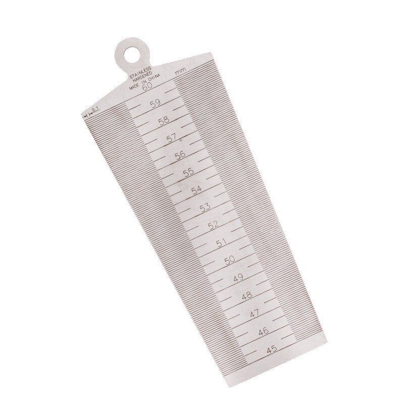 Wedge Wire Scale Ruler 1-15mm Double Side Wedge Feeler Stainless Steel Ru... – Grandado