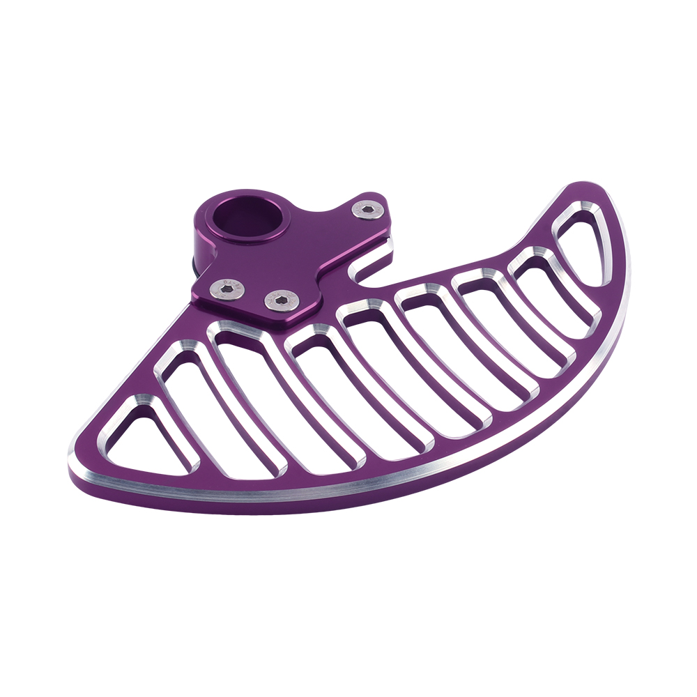Für Surron Bremsscheibe schutz Abdeckung Bremssattel schutz Motorrad zubehör sur ron hell Biene x160 x260 Schmutz Fahrrad modifizierte Teile: Lila