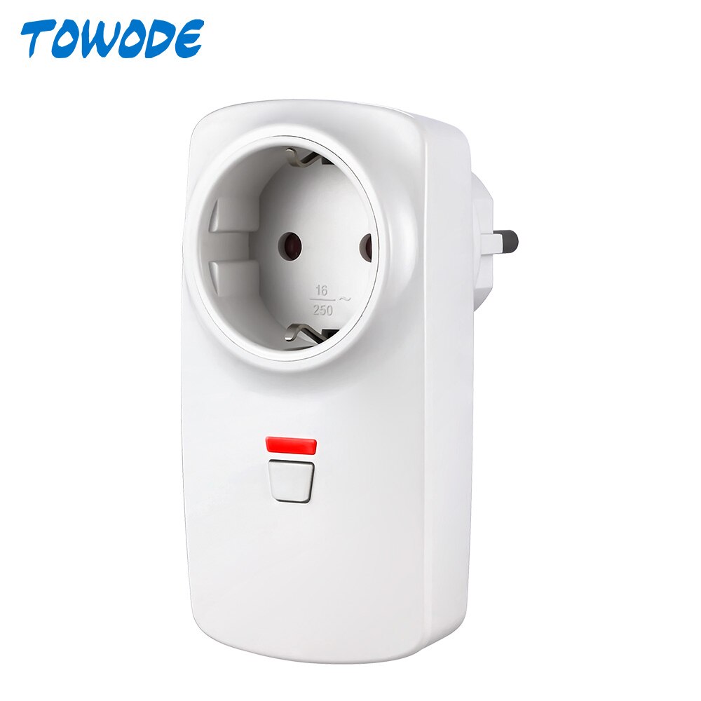 Golden Security Control remoto inalámbrico inteligente adaptador de enchufe salida para sistema de alarma WiFi/GSM G90B Plus: EU