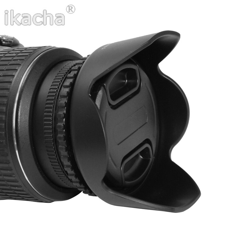55mm reversibel blumenblatt-blumen-sonnenblende für sony Alpha a55 a65 A77 A57 A37 A99 A6300 A6000 A5100 A5000 HX300 HX400 H400 A230
