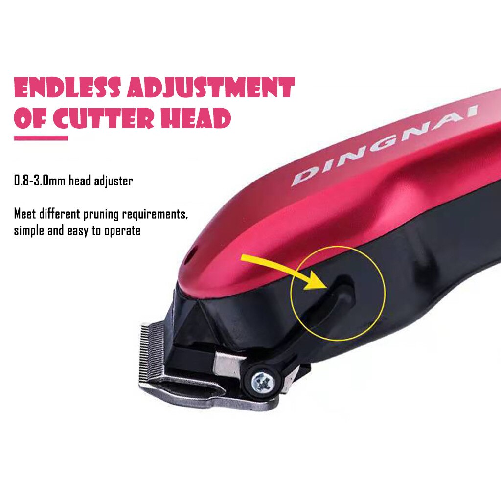 Tondeuse à cheveux électrique professionnelle | Sans fil, pour barbier, tondeuse de cheveux, pour ménage adulte enfants, rechargeable, Machine à couper, pour coupe de cheveux