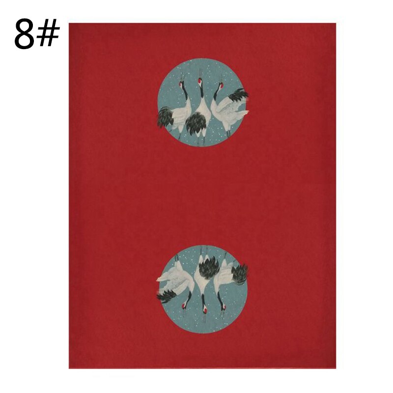 35*50cm Imitation Silk Chinese Style Pattern Fabric Cloth For Sewing Material DIY Bag Craft Material Fabric Textile Patchwork: 8