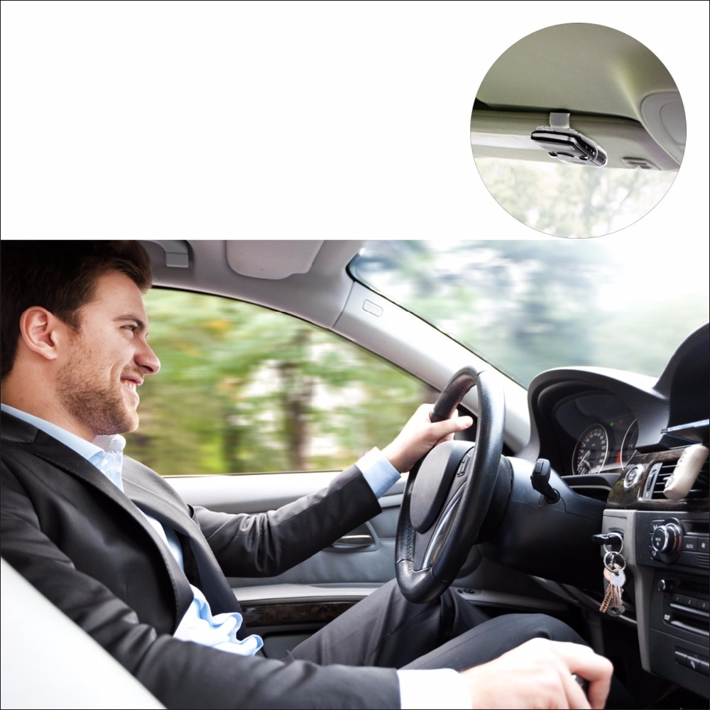 Siparnuo zonne-energie aux bluetooth autokit zonneklep handsfree speakerphone met usb bluetooth handsfree carkit