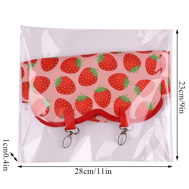 Classico sacchetto di fieno a forma di cuore appeso sacchetto alimentatore supporto coniglio cavia piccoli animali contenitore per distributore di sacchetti per animali domestici