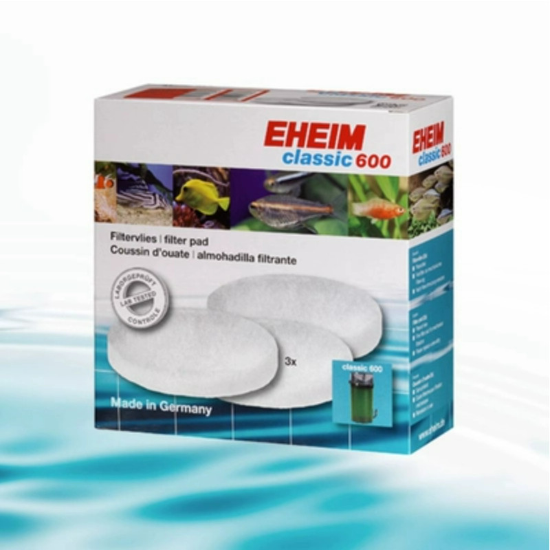 EHEIM Classic 2211/2213/2215/217 Fein- und Grobschaumstoff-Filterpad für mechanische und biologische Filtration: Rot