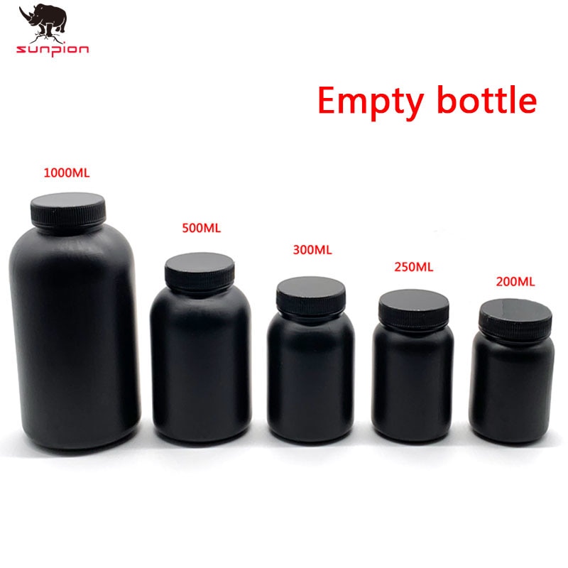 Photon 3D Printe UV SLA DLP Sensitive Resin special empty bottle 200 ml /250ml/300ml/ empty bottle 3d printer parts