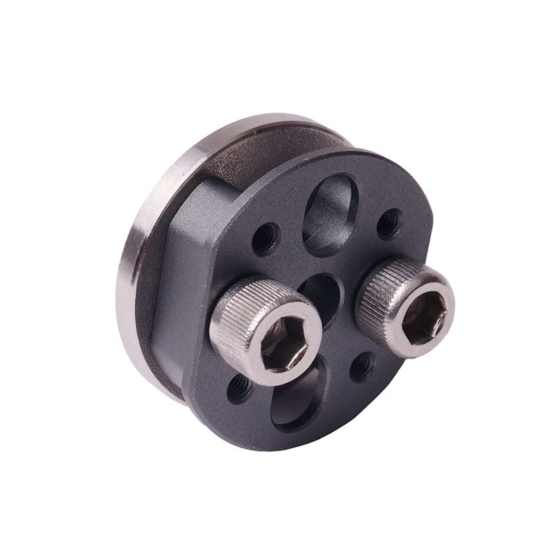 Arri roseta padrão parafuso-no adaptador de montagem (rosca m6, 31.8 diâmetro) para a gaiola da câmera dslr, punho, aperto de mão de madeira, equipamento com r