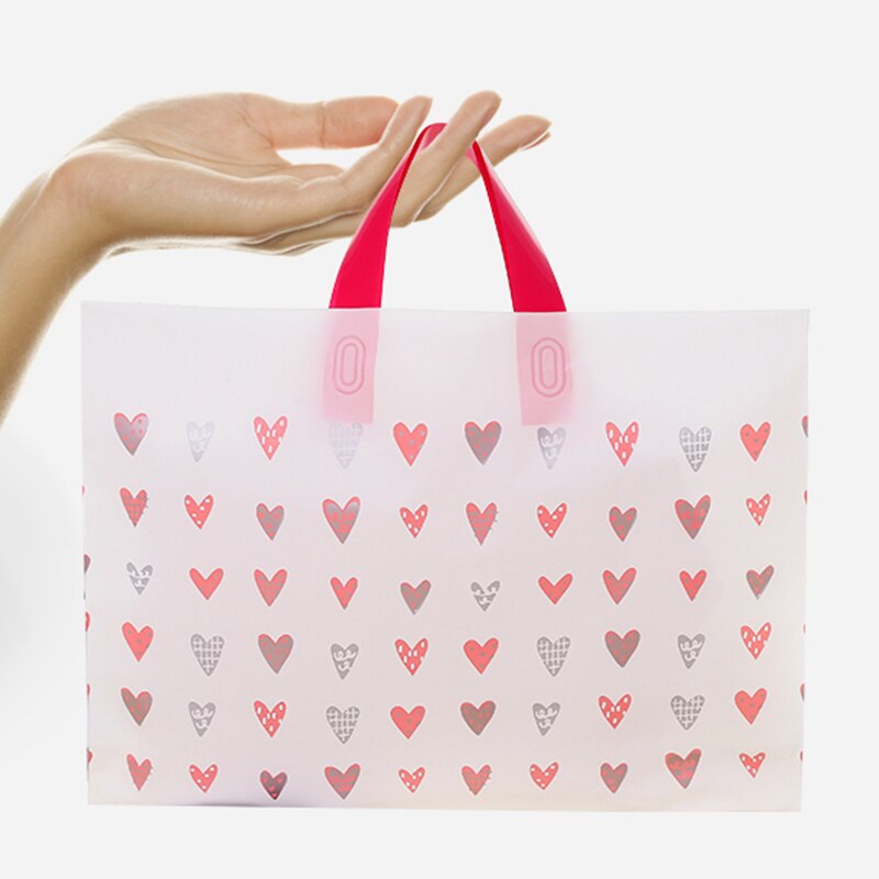 50 stk holdbare vareposer detaljhandelsposer til boutique goodiebags poser bulk favoriserer ekstra tykke gjenbruksposer