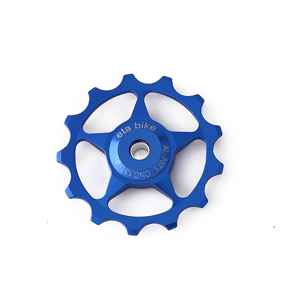 13T Ultralight MTB Aluminum Alloy Bike Bearing Jockey Wheel Rear Derailleur Pulleys Outdoor Bicycle Parts