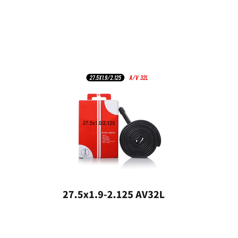 Bicycle Inner Tube MTB bike 1pc Tires 26 27.5 29 inches 1.5/1.75 1.9/2.125 2.3/2.4 A/V F/V Cycling butyl rubber Inner Tube: Orange