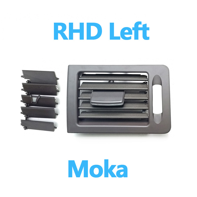 Rhd Dashboard Verse A/C Air Conditioner Vent Grille Cover Voor Mercedes Benz W204 C Klasse 180 200 220 230 260 300 350 2007: RHD Left Moka