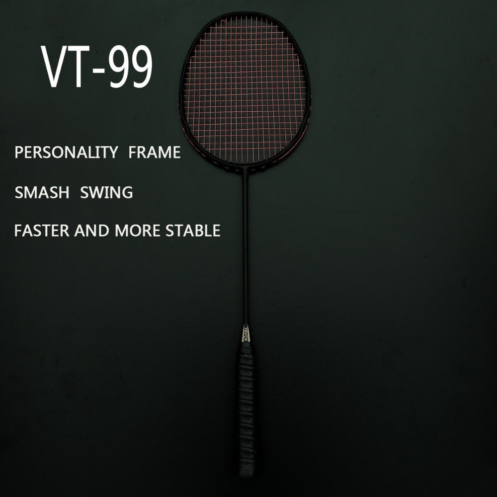 Pure Carbon Badminton Racket Different Performance Meet Your Different Style Ultra Light 6U Broken Wind Frame Training LJ3024JXD: VT-99 