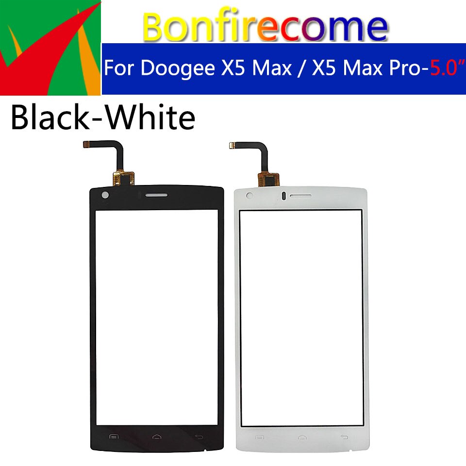 Voor Doogee X5 Max/X5 Max Pro Touch Panel Touch Screen Digitizer Sensor Vervanging Touch Glas Lens Geen Lcd 5.0 Inch