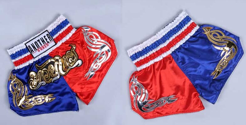 Farverige mma boksebukser print shorts kickboxing fight grappling shorts muay thai boksetøj sanda træningsshorts: -55 / Xxl