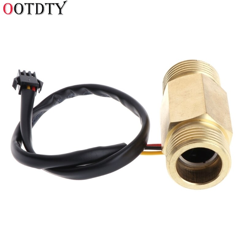 Water Fuel Flow Meter Sensor Counter Hall Flowmeter pool float switch for water heaters,credit card machine DN20 G3/4 1-30L/min