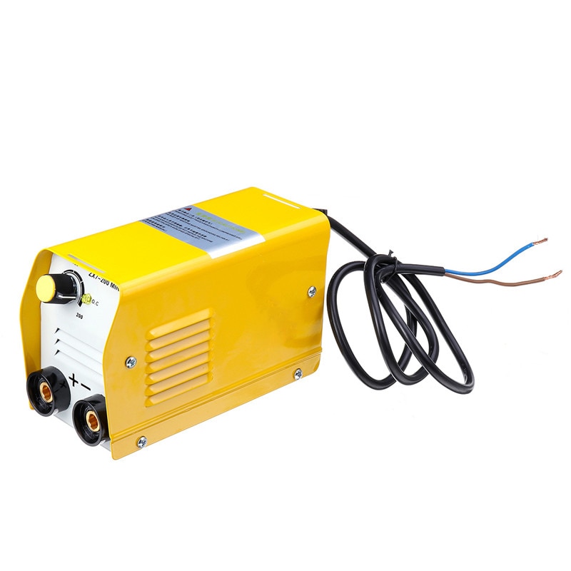 Handheld 200A Mini Electric Welding Machine Protable IGBT DC Inverter ARC MMA Stick Welders for Welding Various Materials
