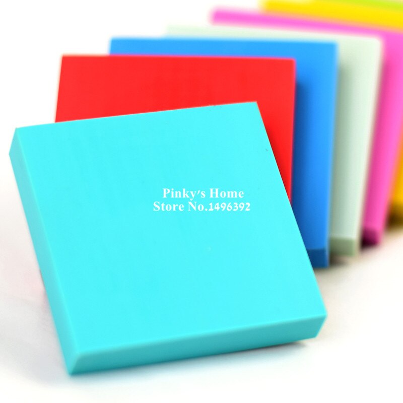 Goma de borrar para grabado , sello cuadrado de goma de ladrillo, Color caramelo para álbum de recortes