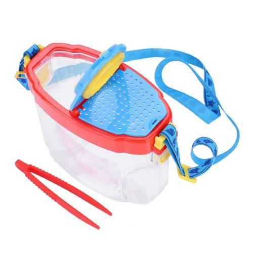 4.5X HD Lente di Ingrandimento Portatile Bug Insetto Viewer con Pinzette Bambini di Osservazione Giocattolo Spider Giocattolo Educativo: Default Title