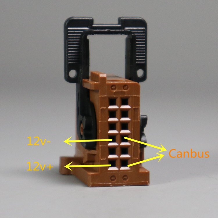 Applicable to Peugeot Citroen 12-pin screen plug screen plug screen socket screen connector
