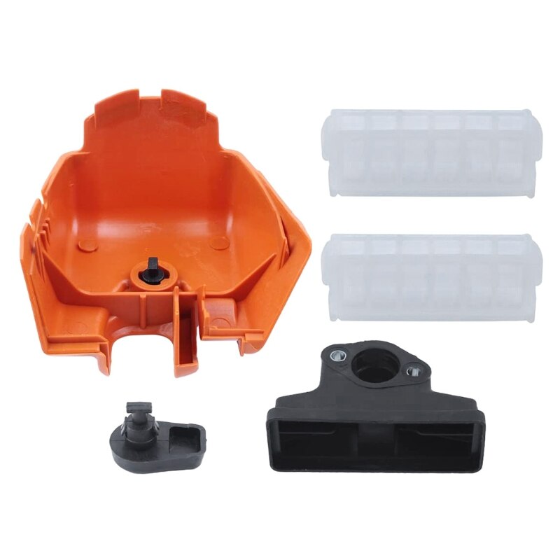 OOTDTY Luftfilter & Dæksel Kit med Drejelås til Stihl MS210-MS250 Motorsav Udskiftning