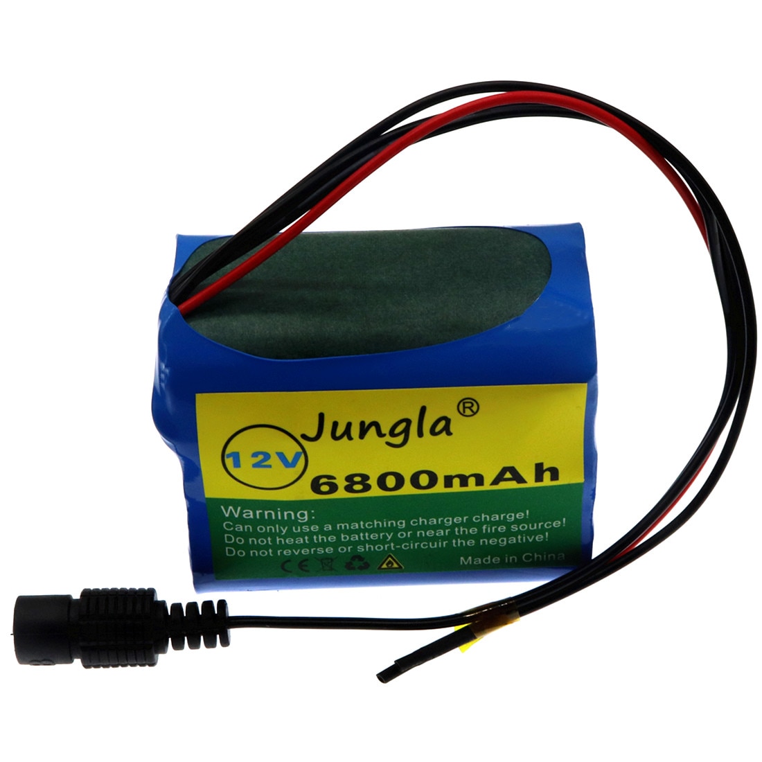 Originele 12V 6.8 Ah 6800mAh 18650 Oplaadbare batterijen 12V met BMS Lithium batterij Bescherming Boord + 12.6V 1A Charger