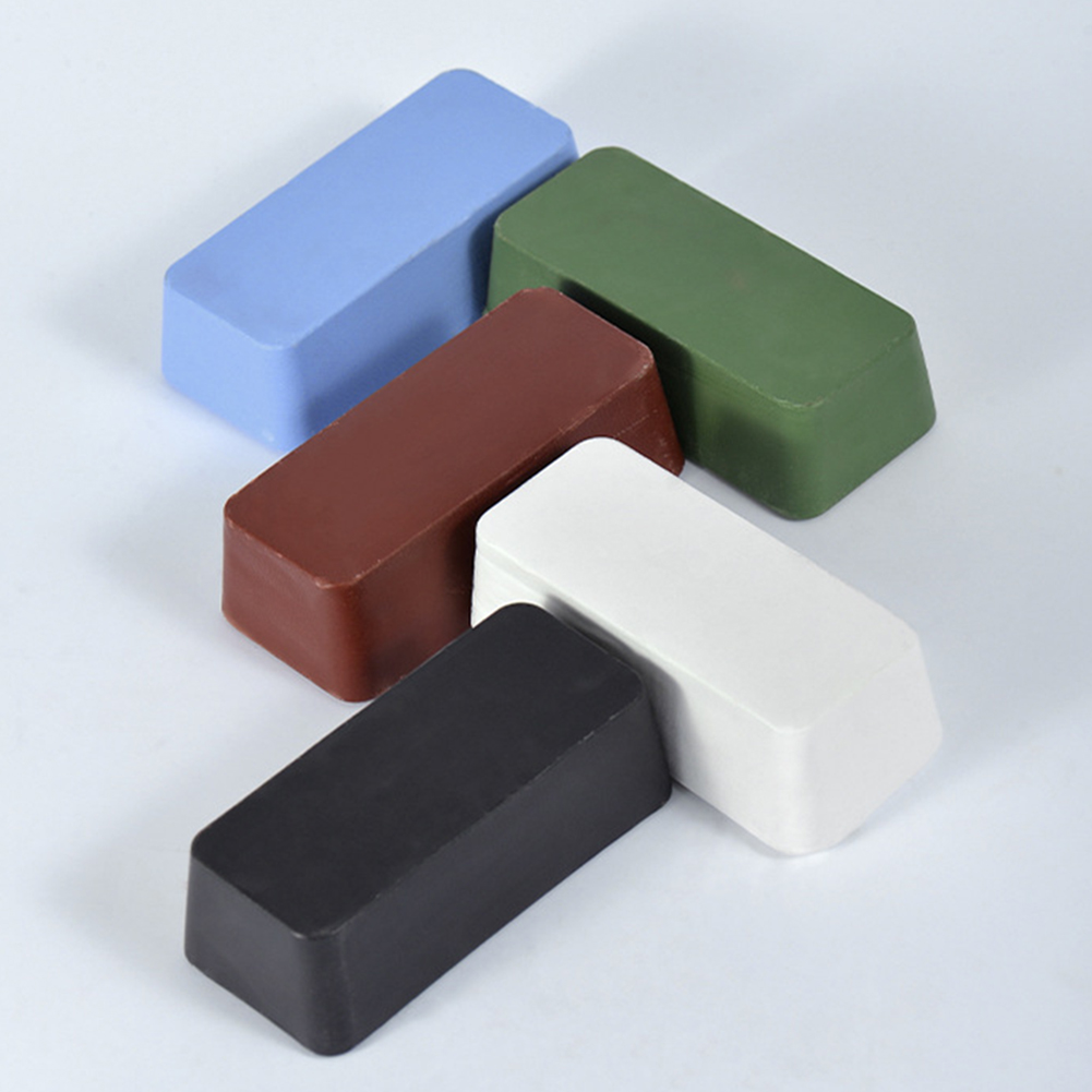 1 stk. poleringsvoks til rustfrit stål, fast poleringspasta, dekontaminering, reparation af ridser og fjernelse af slibende blokke