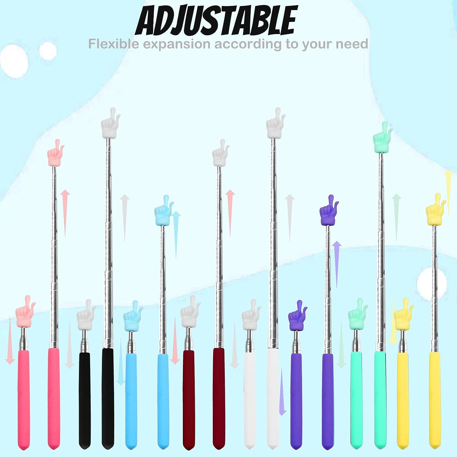 Puntero Telcópico 4 En 1, Puntero Retráctil Para... - Grandado