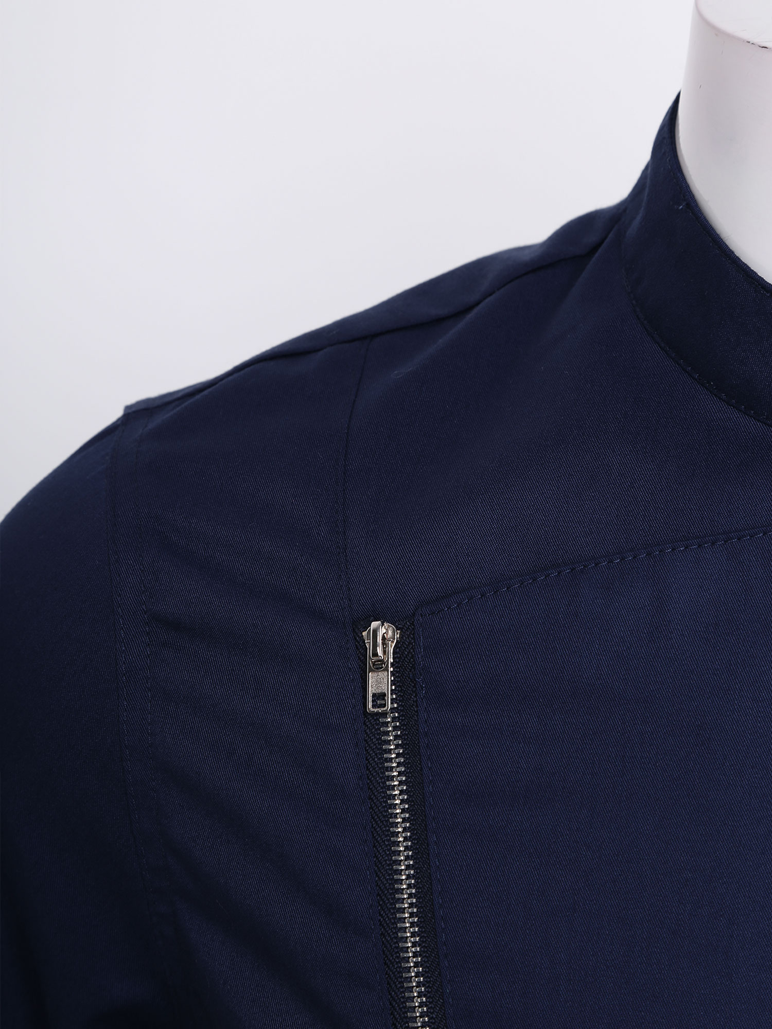 Mens Casual Soft Chef Jackets Short Sleeve Front Zipper Kitchen Catering Restaurant Food Serive Work Uniform Cooking Costumes