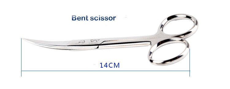 ADA style VIV Bend Straight Spring Scissor Stainless steel Scissor For plant tanks aquarium