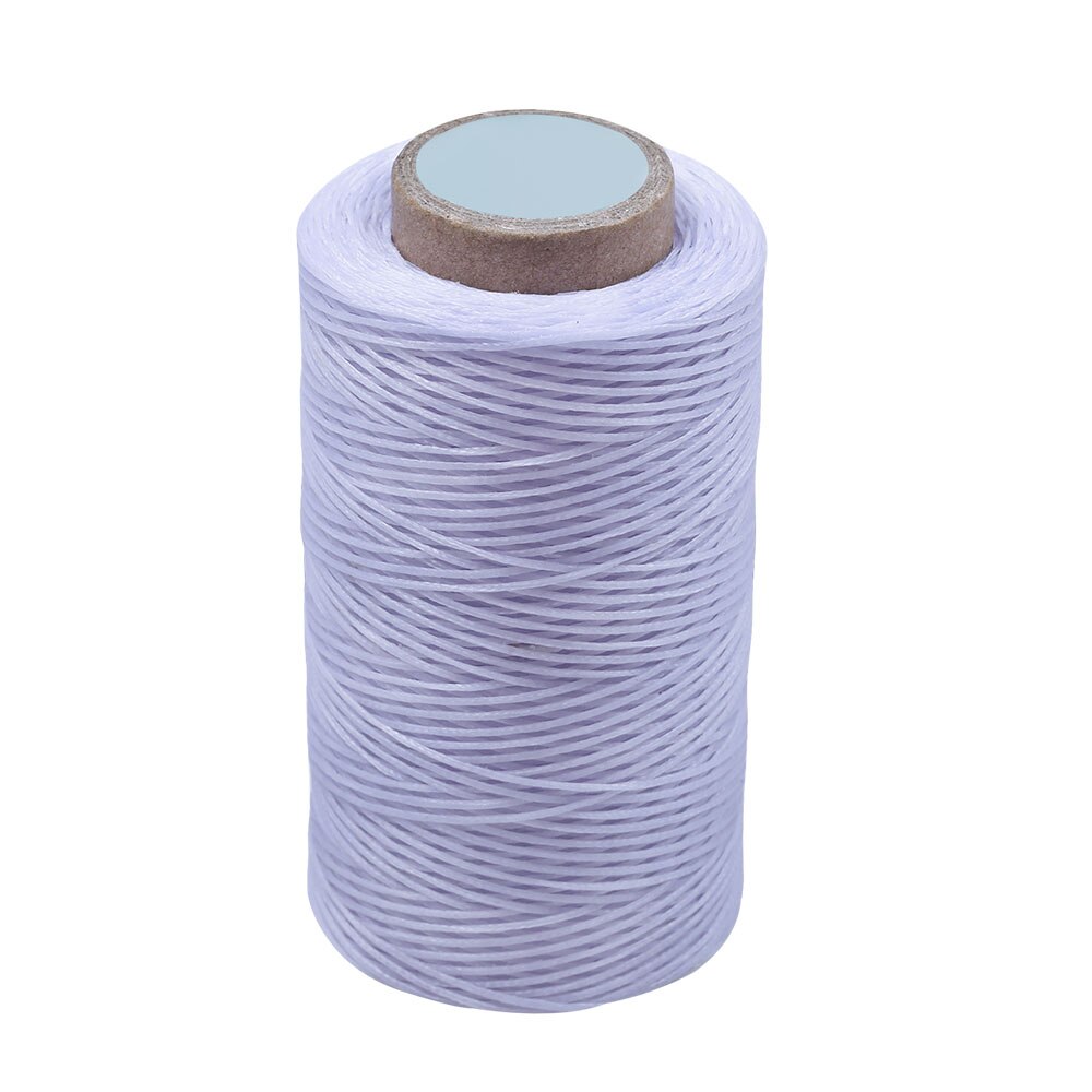 LMDZ 150D 250M Leather Craft Sewing Waxed Thread Heavy Duty Waxed Coarse Whipping Thread 1mm Leather Hand Stitching Multi Color: 3474