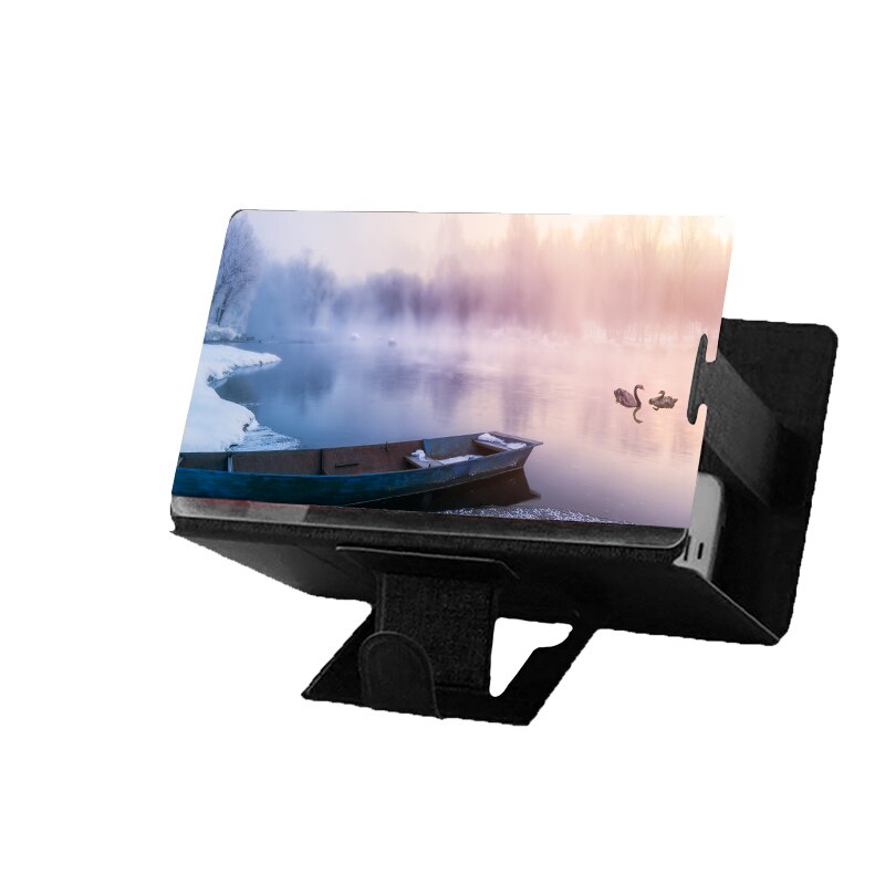 Desktop Telefoon Houder Stand Universele Mobiele Telefoon Screen Vergrootglas 3D Vergroter Vergrootglas Video Versterker Projector Beugel