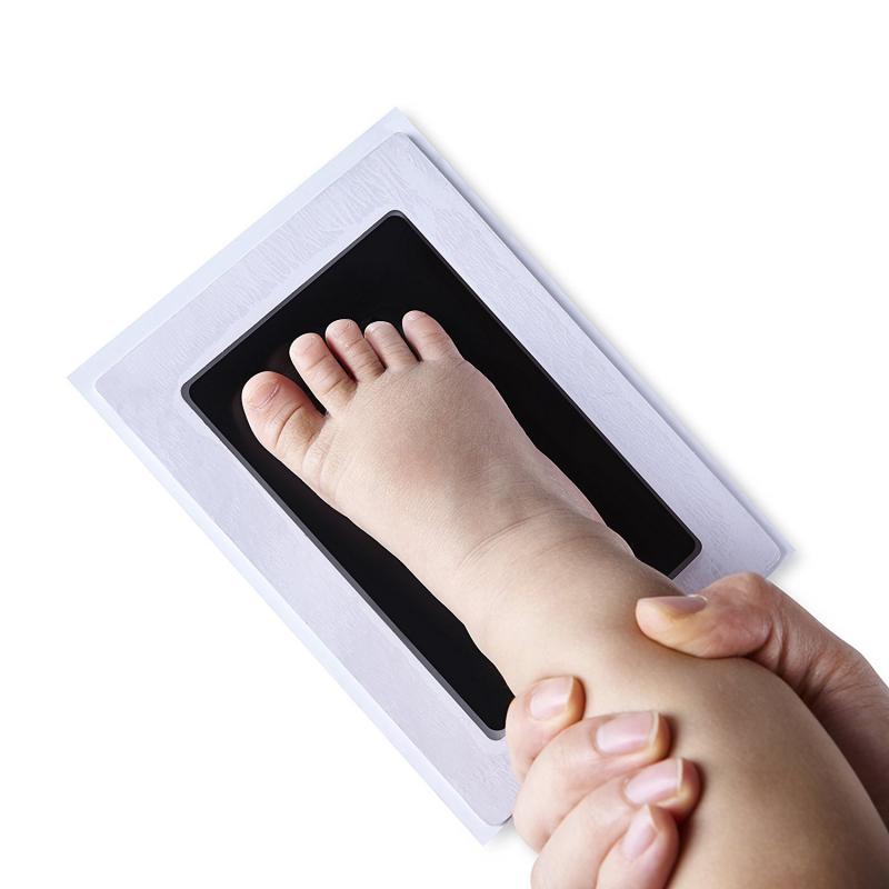 Baby Care Niet Giftig Baby Handafdruk Footprint Opdruk Kit Baby Souvenirs Casting Pasgeboren Footprint Pad DIY Foto FrameToy