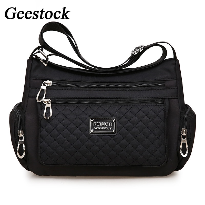 Geestock Nylon Rooster Schoudertas Waterdichte Casual Vrouwen Crossbody Tas Mode All-Match Lady Handtas Reizen Handtas