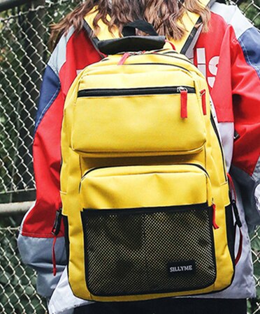 Czarne i białe szwy torby robić liceum dla nastoletnich chłopców dziewcząt podróży plecak na laptopa 15.6 dzieci tornister plecak