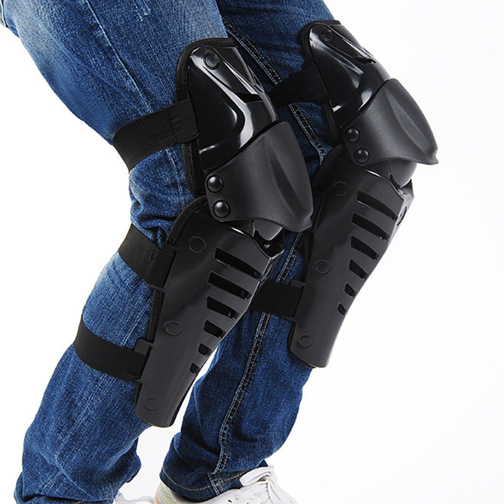 Ginocchiere professionali EVA Hard Shell con parastinchi per moto Skating Bike ciclismo Armor Gear protezione per il ginocchio parastinchi
