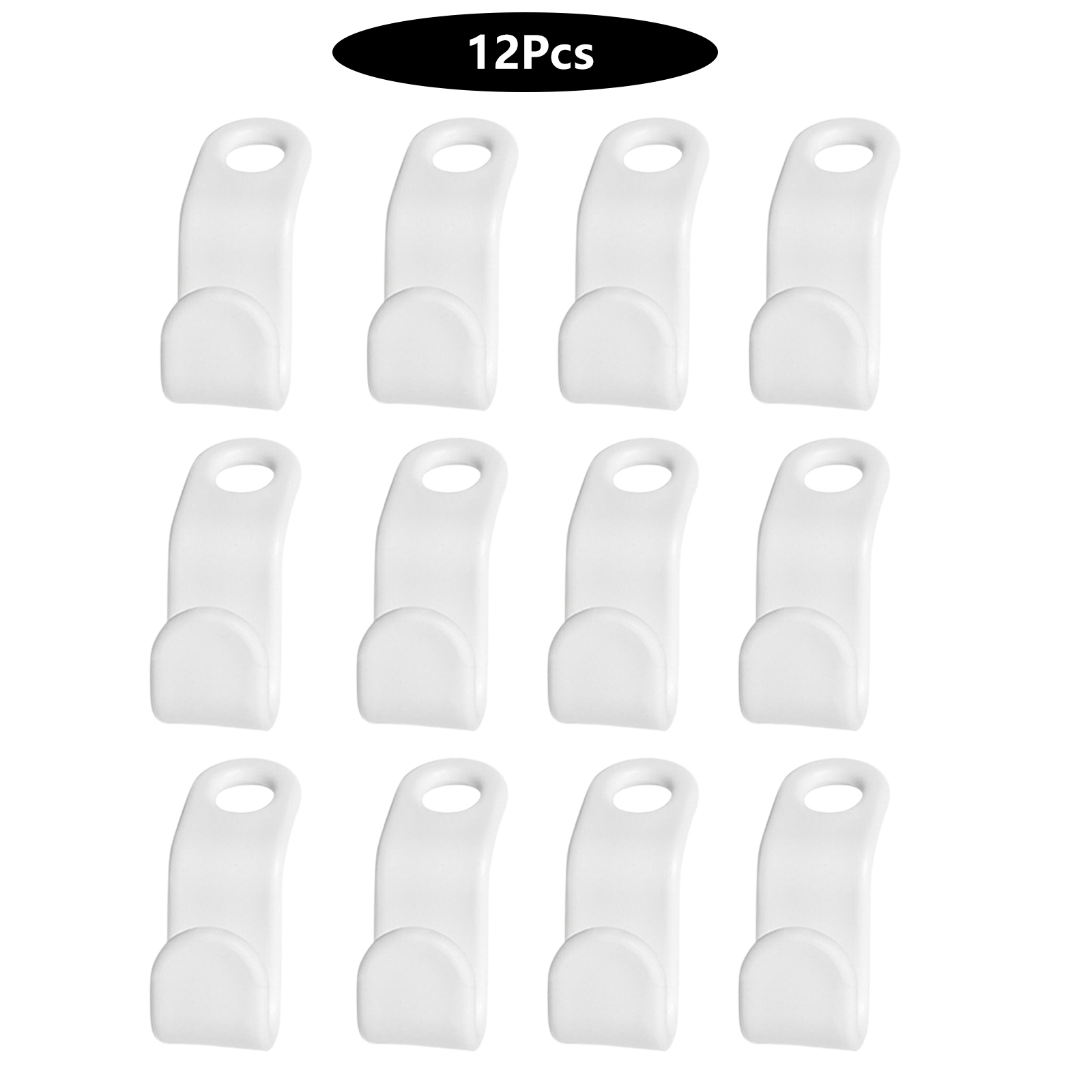 12/24 ks mini vešiak na šaty konektor háčiky kaskádové plastové šatníkové skrine výsuvný držiak na vešiaky úspora miesta v skrini: 12 ks