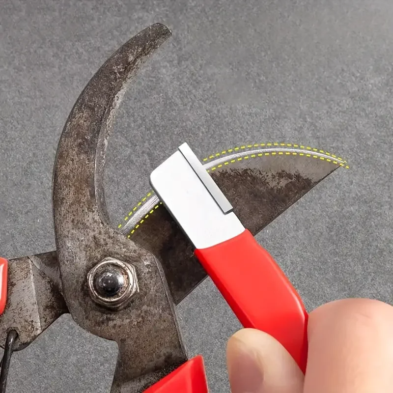 Afilador de tijeras y cuchillos de cocina Precision Edge, piedra de afilar portátil de acero de tungsteno y cerámica de diamante, Suita