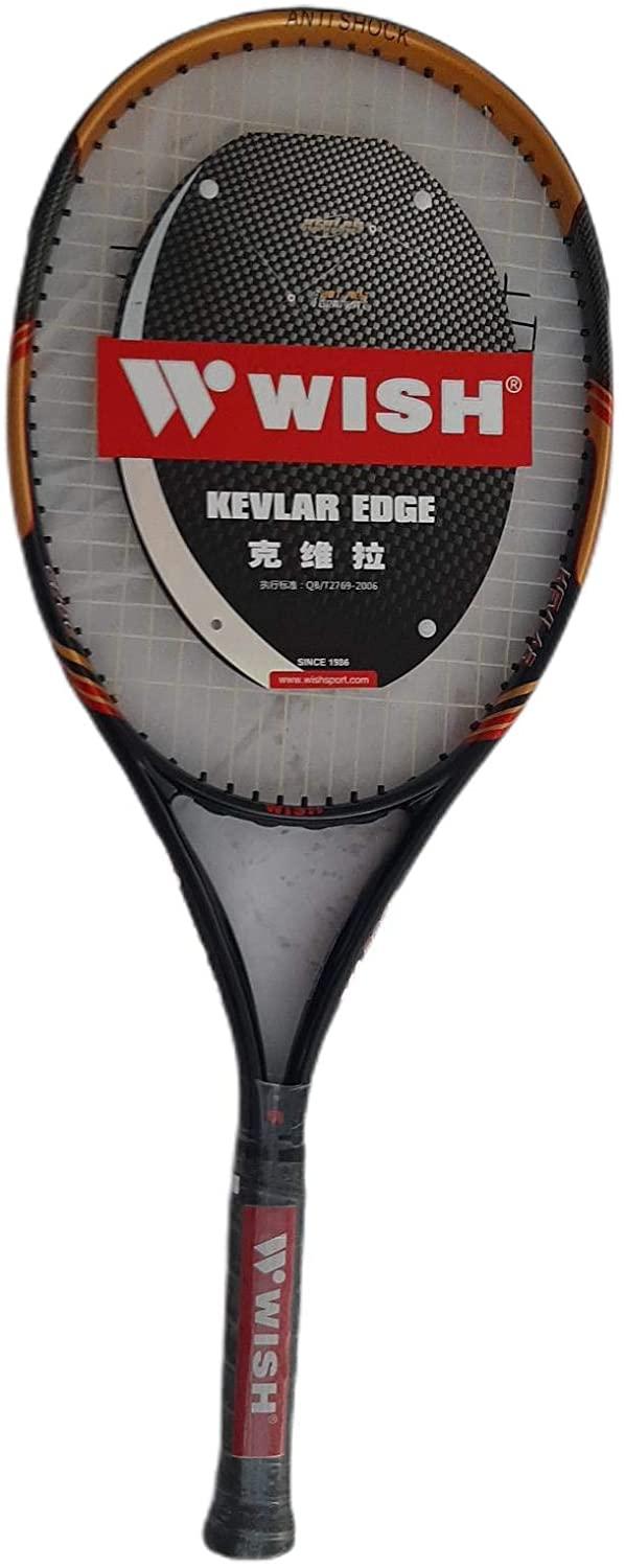 Wens Kevlar Rand 832 Tennisracket-Zwart En Oranje Kleur, Tennisracket, Paddle Rackets, volwassen Tennisracket
