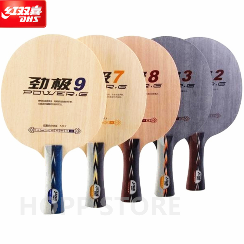 DHS POWER-raqueta SIROCCO para tenis de mesa, PG7, PG2, PG3, DHS, PG8, PG9, Original