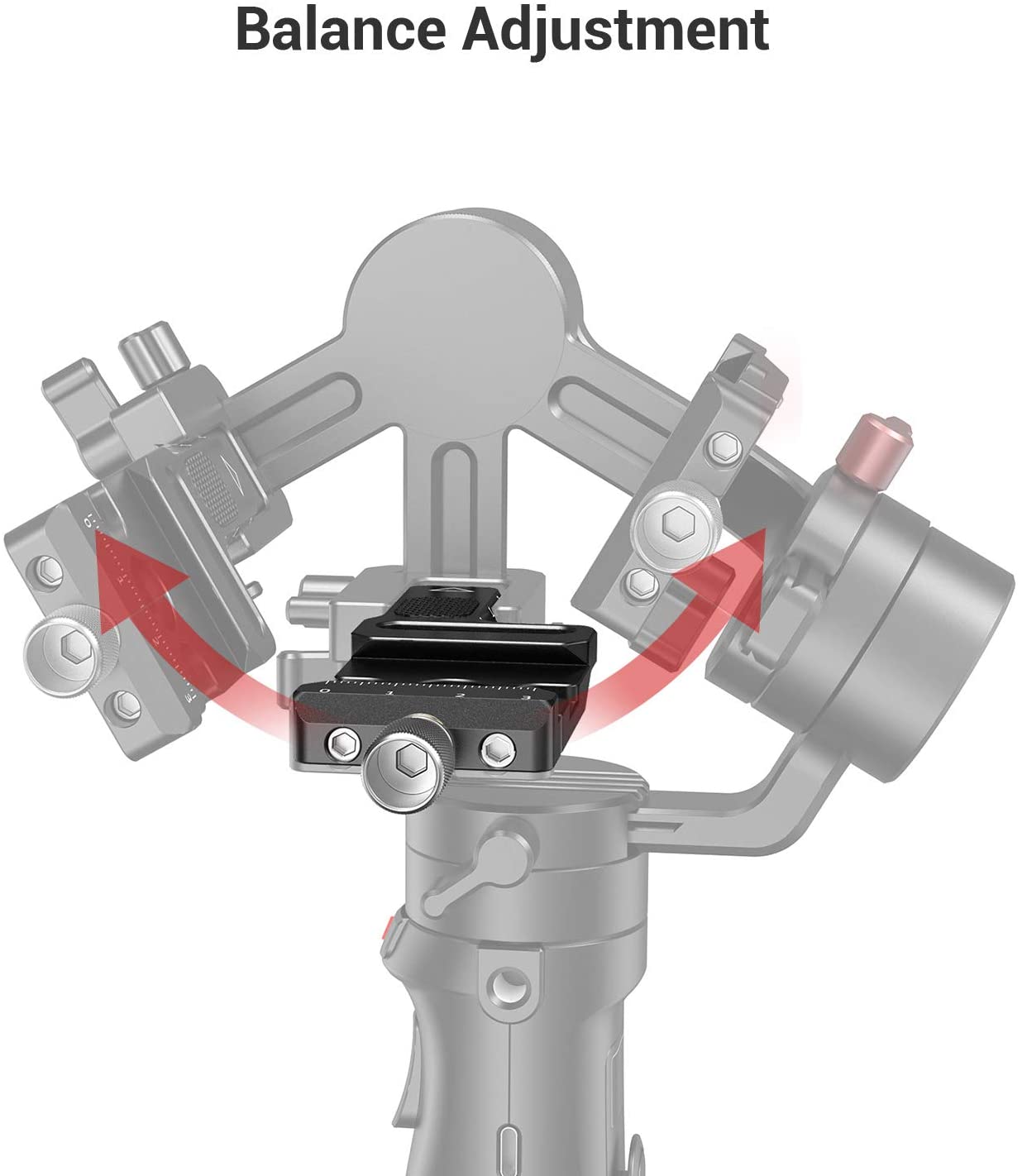 SmallRig Camera Mounting Plate Arca Quick Release Clamp for Zhiyun Crane M2 Gimbal Plate 2508
