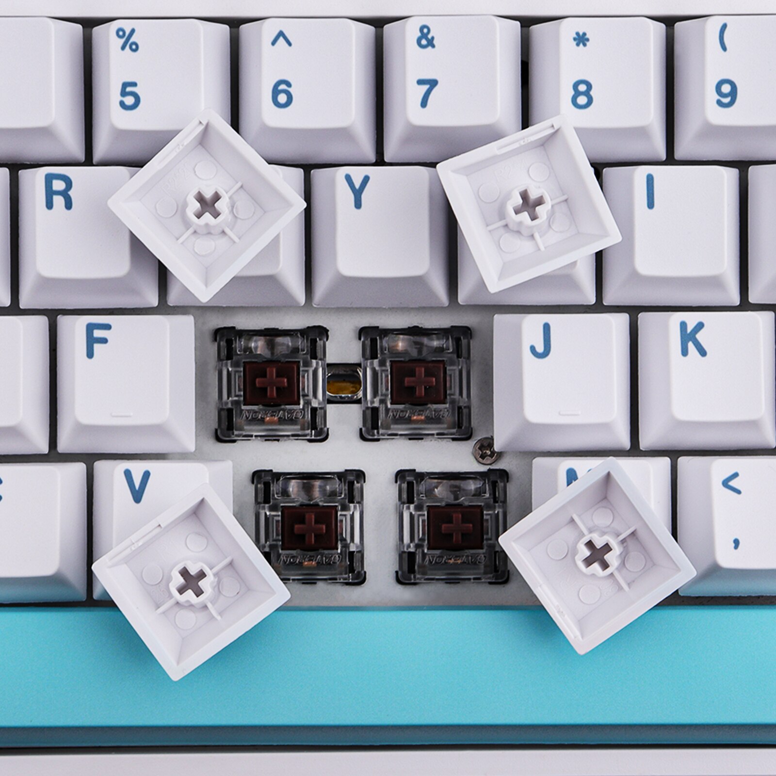 PBT Keycaps Cherry Profile DYE Subbed Keycap For Mechanical Keyboard GMK SHOKO Keycap With Custom Caps ANSI Layout 129 keys