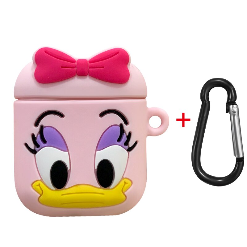 Cute Cartoon Pig Wireless Bluetooth Headset Case For Apple Airpods 1 Soft Silicone Earphone Cover For Airpods 2 Protective Cases: 06